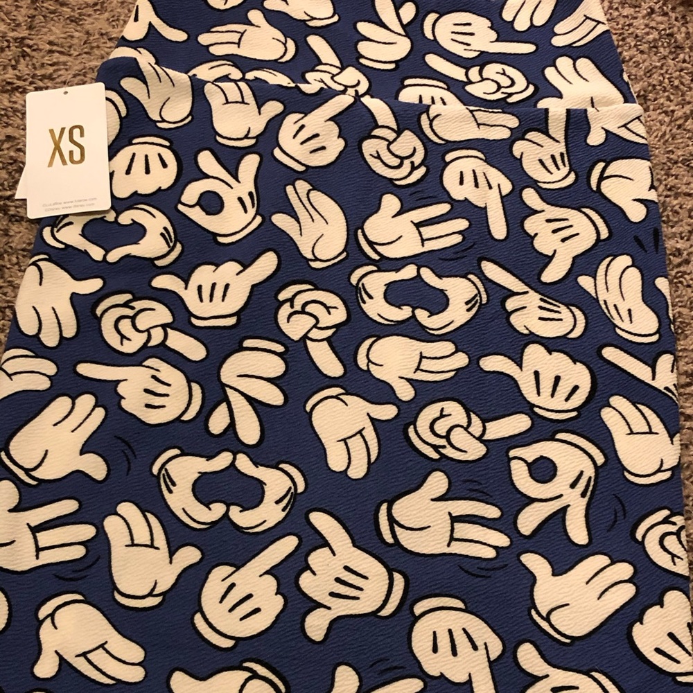 Lularoe Disney Cassie skirt